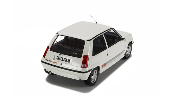 Renault 5 GT Turbo Ph.2 Blanc Nacré 1985