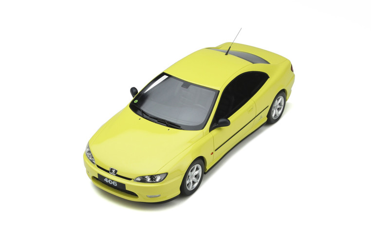 Peugeot 406 Ph.1 Coupe V6 Jaune Louxor 1997