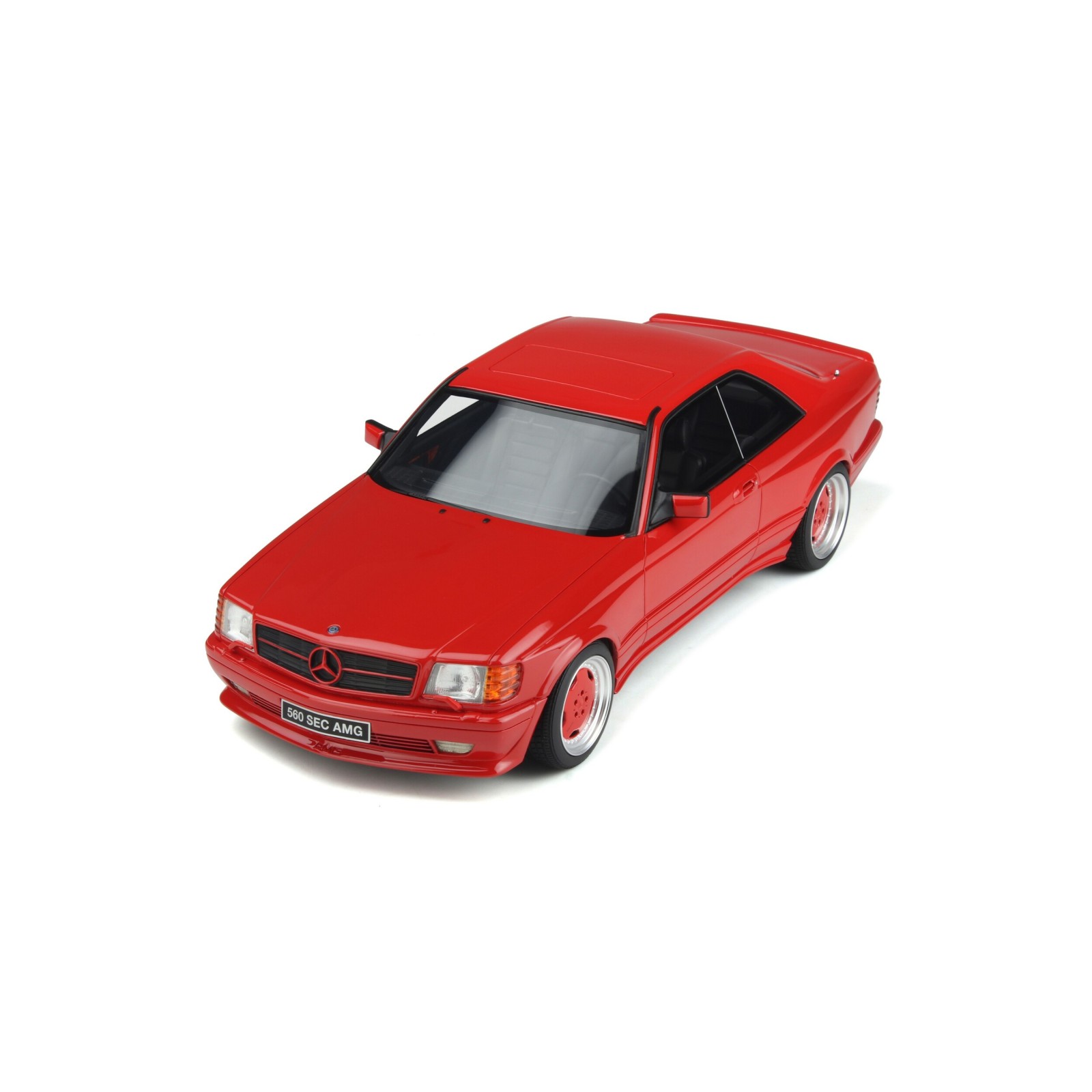 Mercedes-Benz W126 560 SEC wide body Signal Red 568 1986