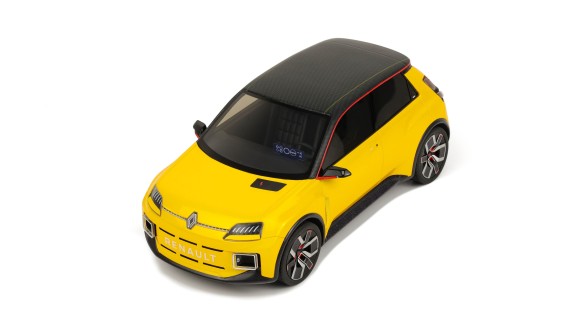 Renault 5 e-tech electric prototype Jaune Echo 2021