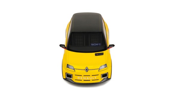 Renault 5 e-tech electric prototype Jaune Echo 2021