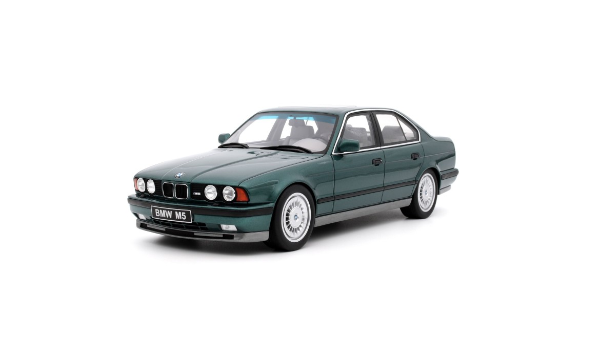 OttOmobile - Bmw OT968 - BMW M5 E34 Cecotto Lagoon Green 266 1991