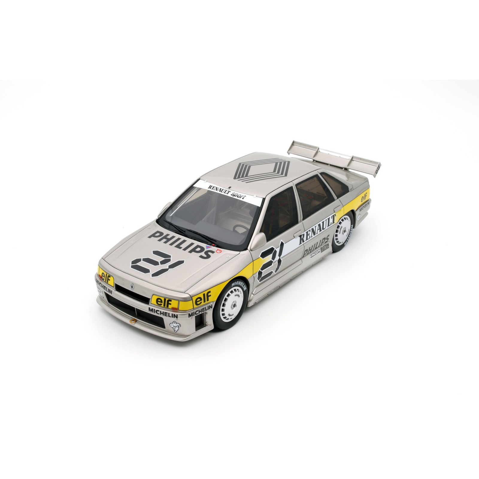 Renault 21 Super Production Silver 1988