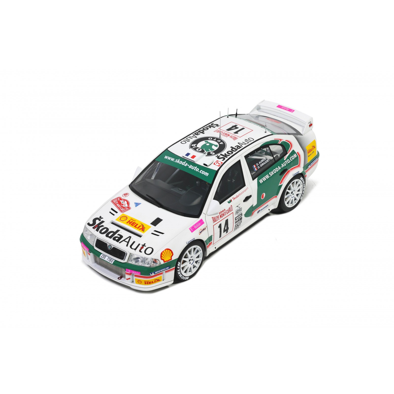 Skoda Octavia WRC Rallye Monte Carlo 2003