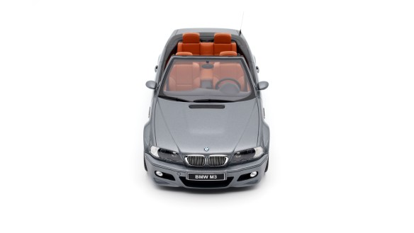 BMW E46 M3 Convertible Silver Grey A08 2004