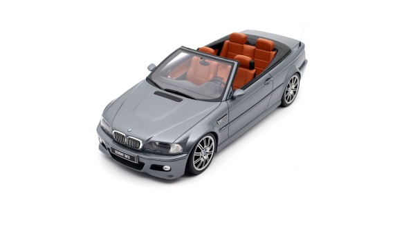 BMW E46 M3 Convertible Silver Grey A08 2004