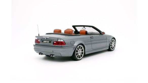 BMW E46 M3 Convertible Silver Grey A08 2004