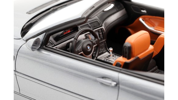 BMW E46 M3 Convertible Silver Grey A08 2004