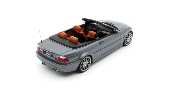 BMW E46 M3 Convertible Silver Grey A08 2004