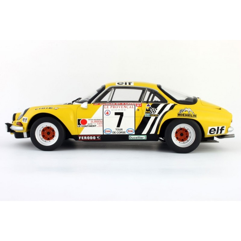Alpine A110 Gr.4 Jaune Service 1975