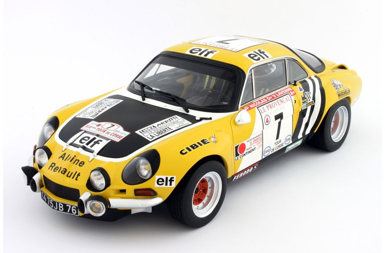 Alpine A110 Gr.4 Jaune Service 1975