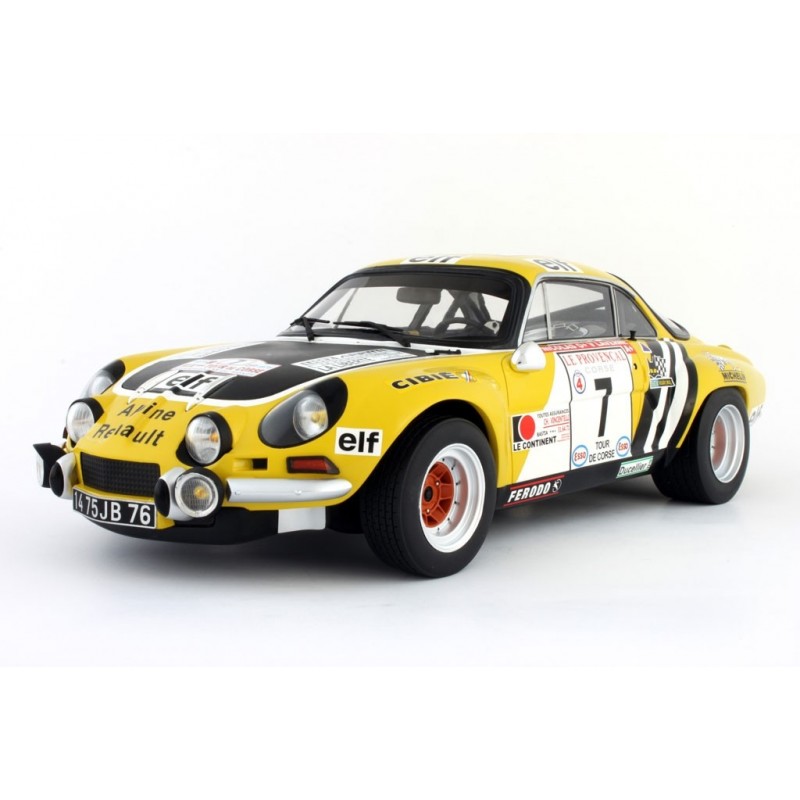 Alpine A110 Gr.4 Jaune Service 1975
