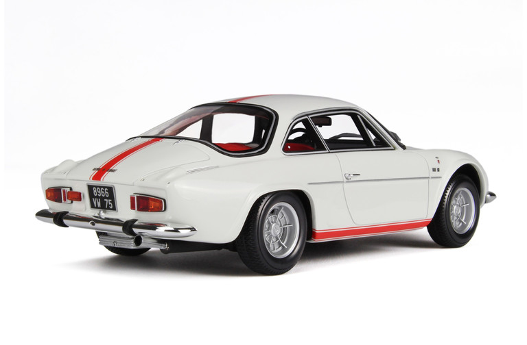 Alpine A110 1600S Olympique Blanc Gardenia 1968