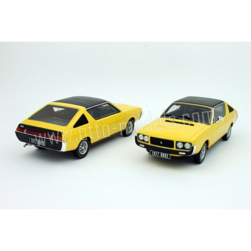 Renault 17 Ph.2 Gordini Jaune Tournesol 1977