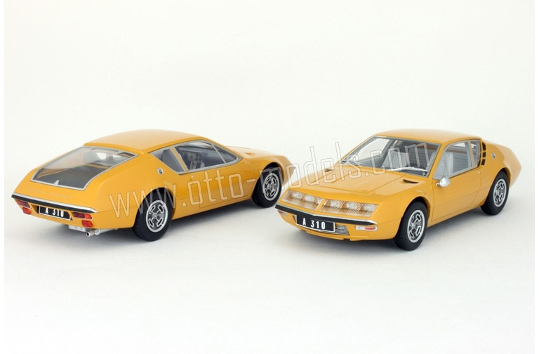 Alpine A310 VE 1600 Safran Yellow 1971