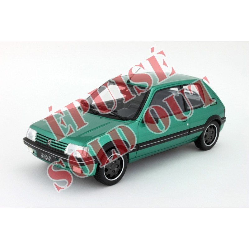 Peugeot 205 GTI 1.9L Griffe Vert Fluorite 1991