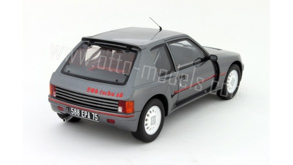 Peugeot 205 T16 Série 200 Winchester Grey 1984