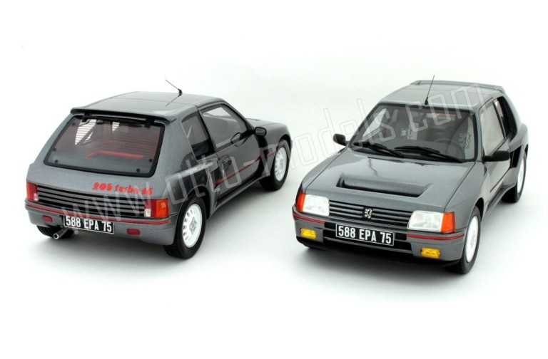 Peugeot 205 T16 Série 200 Winchester Grey 1984