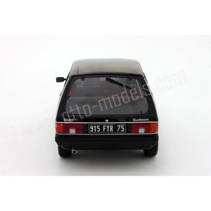 Talbot Sunbeam Lotus Embassy Black with silver stripes 1979