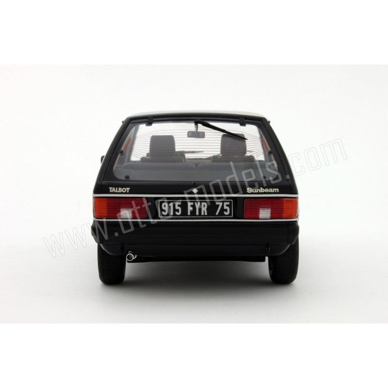 Talbot Sunbeam Lotus Embassy Black with silver stripes 1979