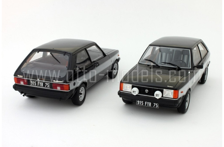 Talbot Sunbeam Lotus Embassy Black with silver stripes 1979
