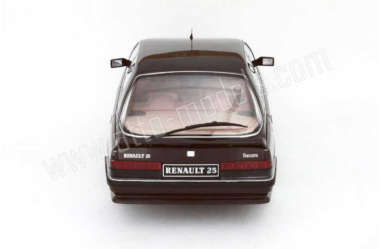 Renault 25 Baccara V6 2.5 Litres Turbo Sherry Black 1988