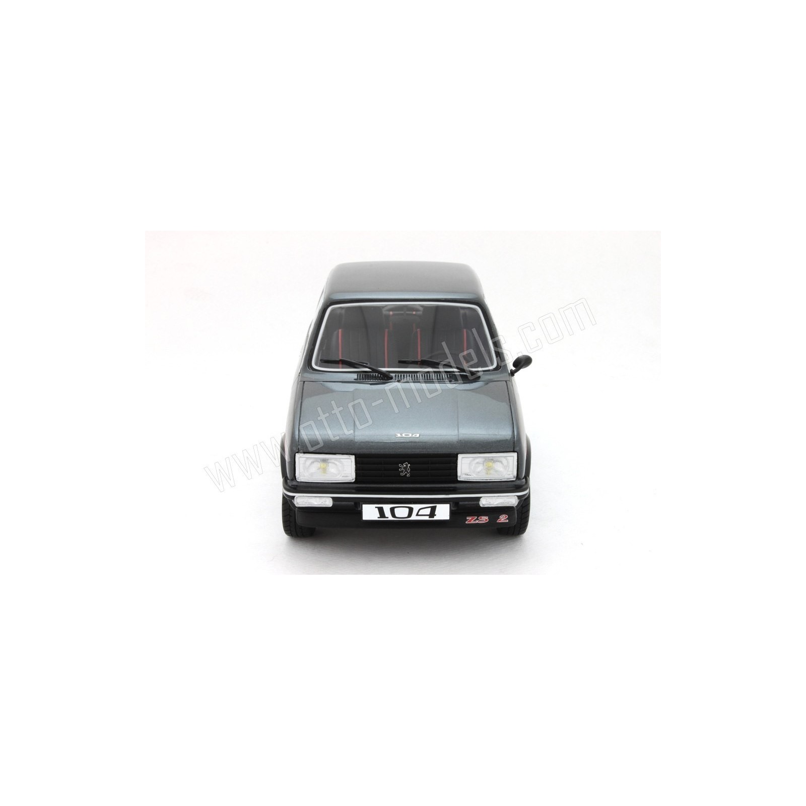 Miniature Peugeot 104 1/18 Ottomobile Zs2 Grise 