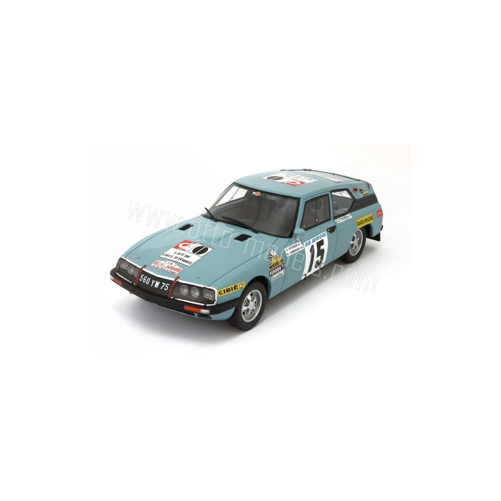 Citroën SM Prototype Rallye Bleu Camargue 1973