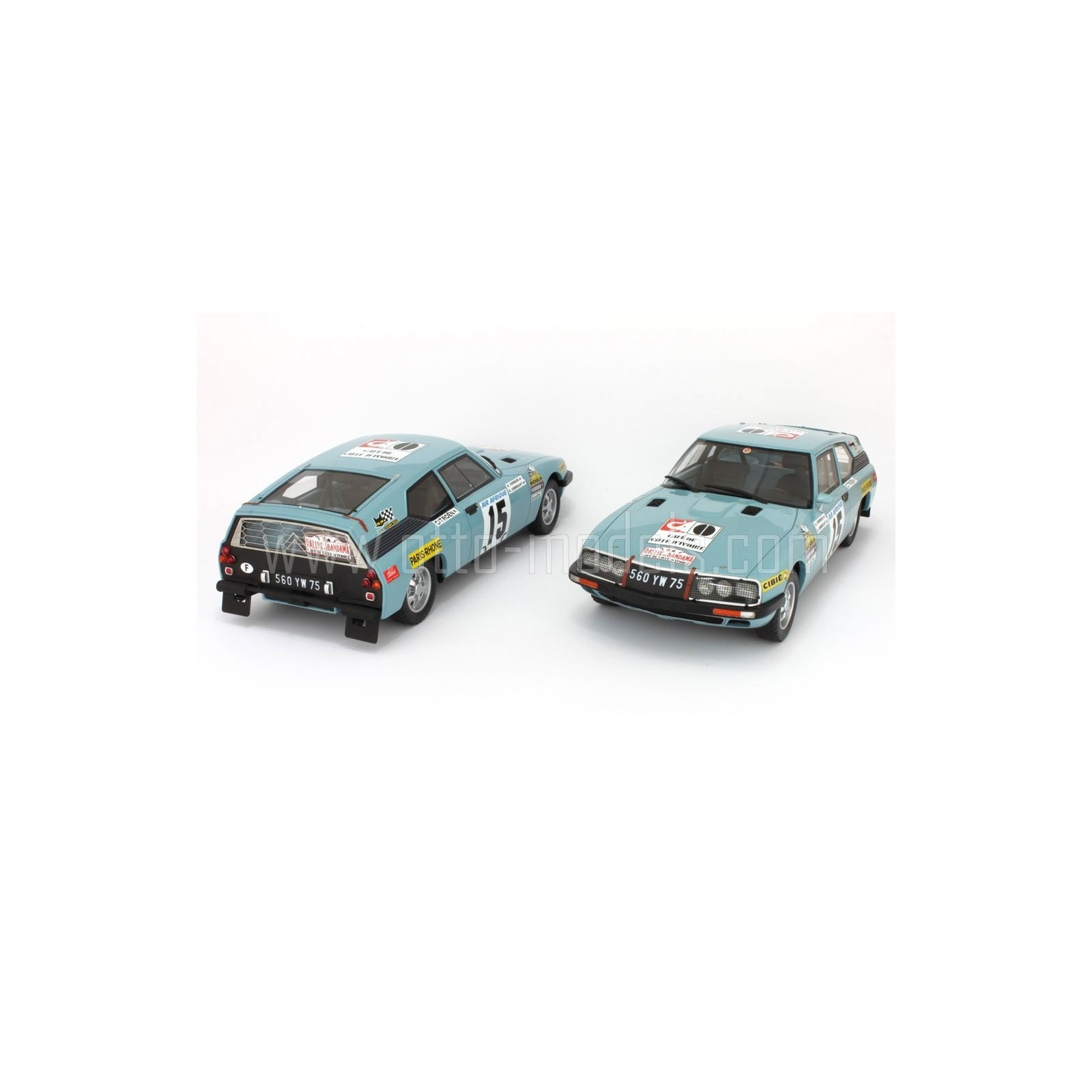 Citroën SM Prototype Rallye Bleu Camargue 1973