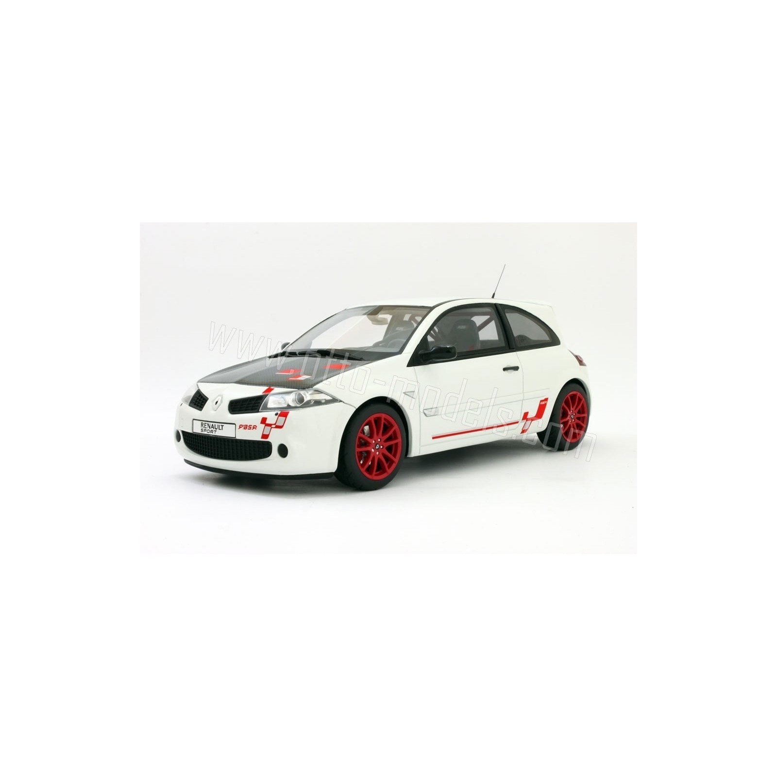 Renault Megane 2 R26-R Blanc Glacier 2008