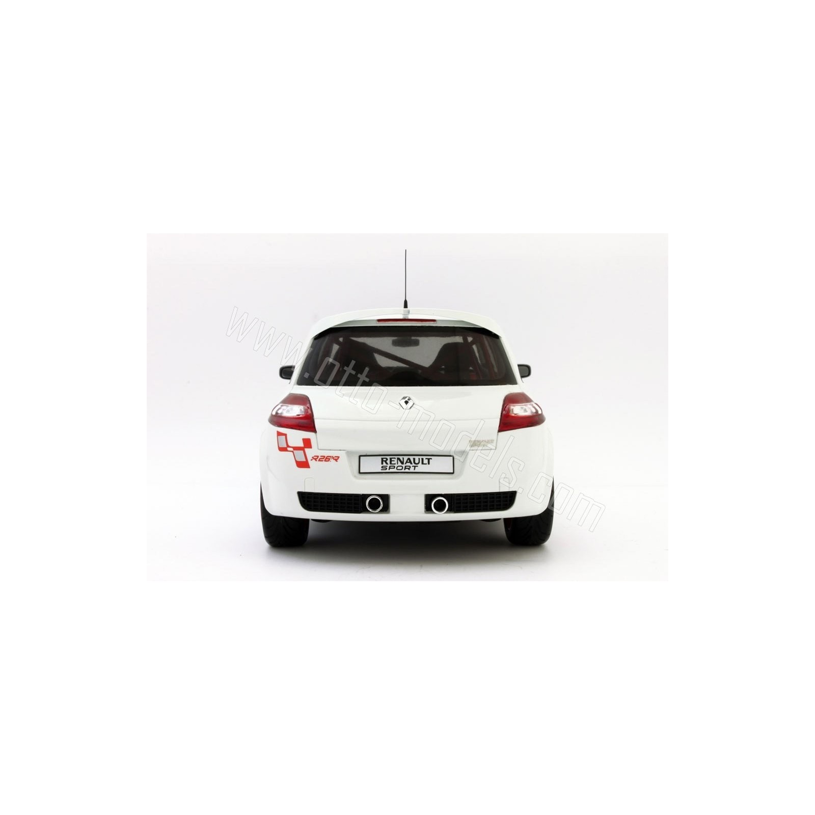 Renault Megane 2 R26-R Blanc Glacier 2008