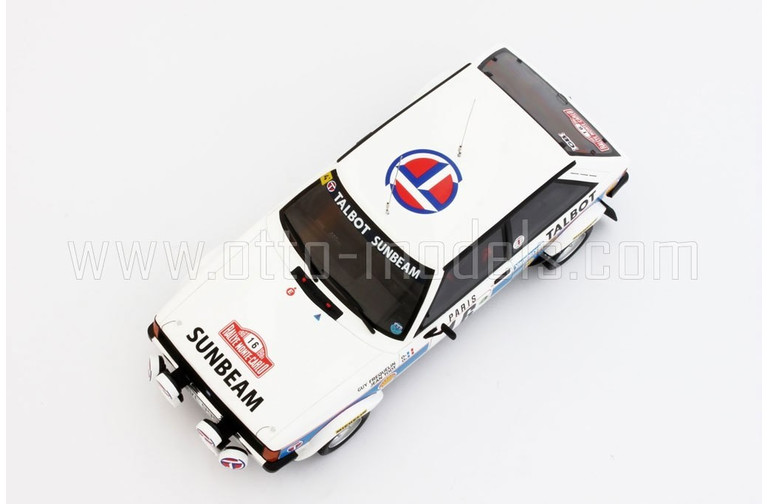 Talbot Lotus Rallye Gr.2 Rallye Monte-Carlo 1981