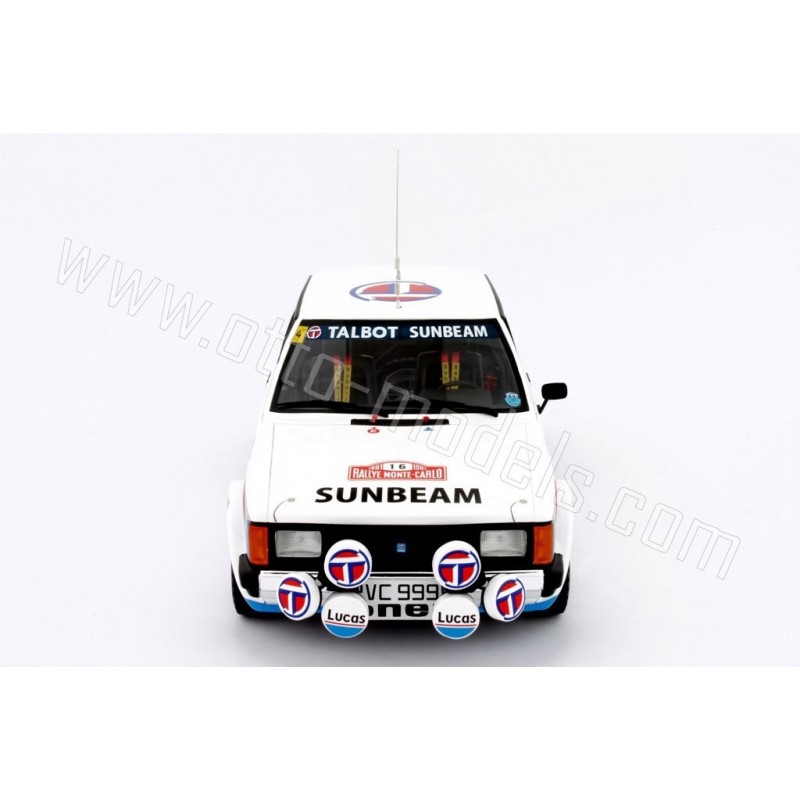 Talbot Lotus Rallye Gr.2 Rallye Monte-Carlo 1981