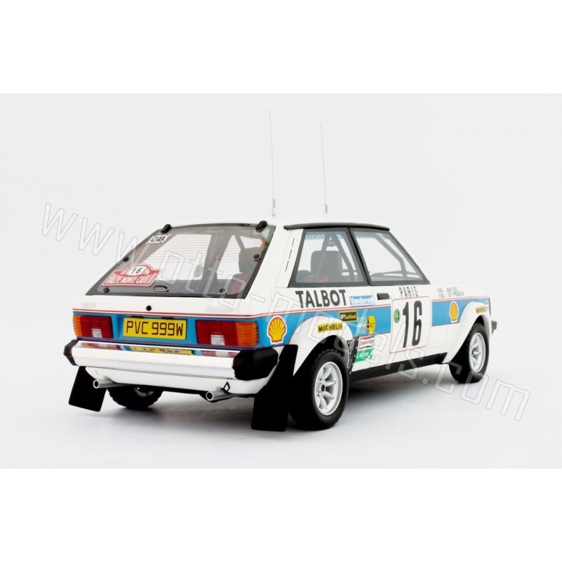 Talbot Lotus Rallye Gr.2 Rallye Monte-Carlo 1981