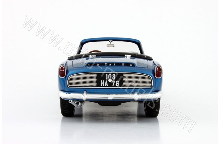 Alpine A108 Cabriolet Bleu Alpine 1961