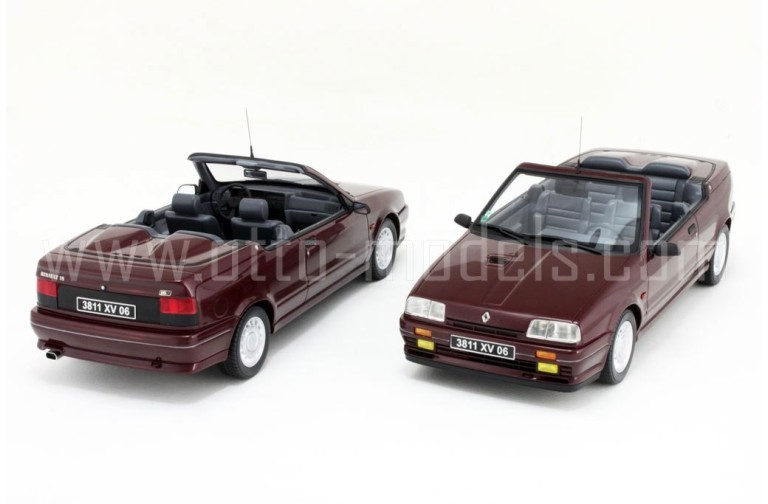 Renault 19 16S Cabriolet Rouge Persan 1991