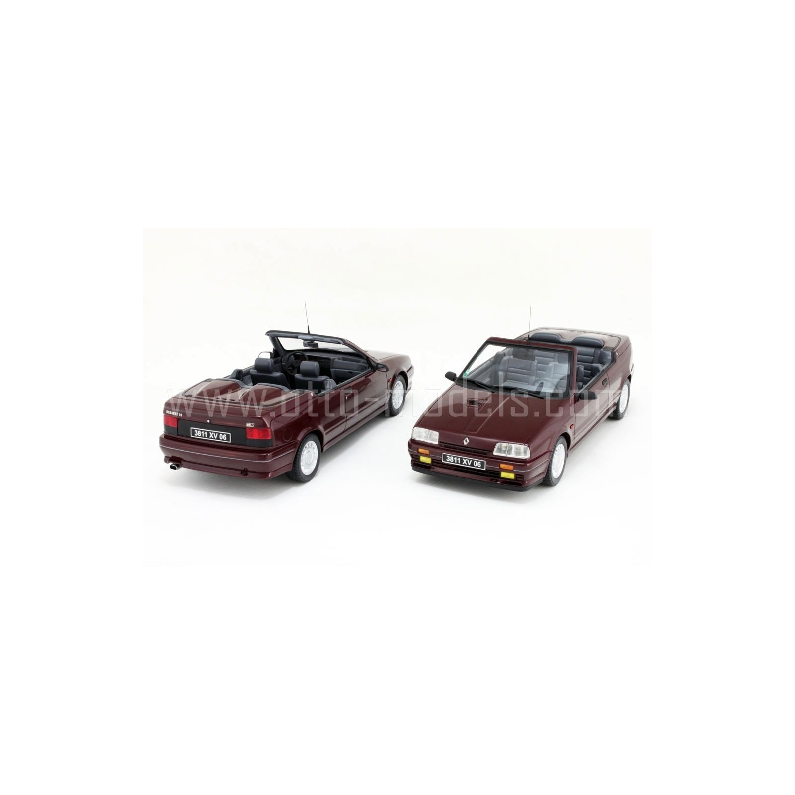 Renault 19 16S Cabriolet Rouge Persan 1991