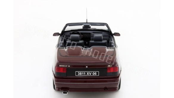 Renault 19 16S Cabriolet Rouge Persan 1991