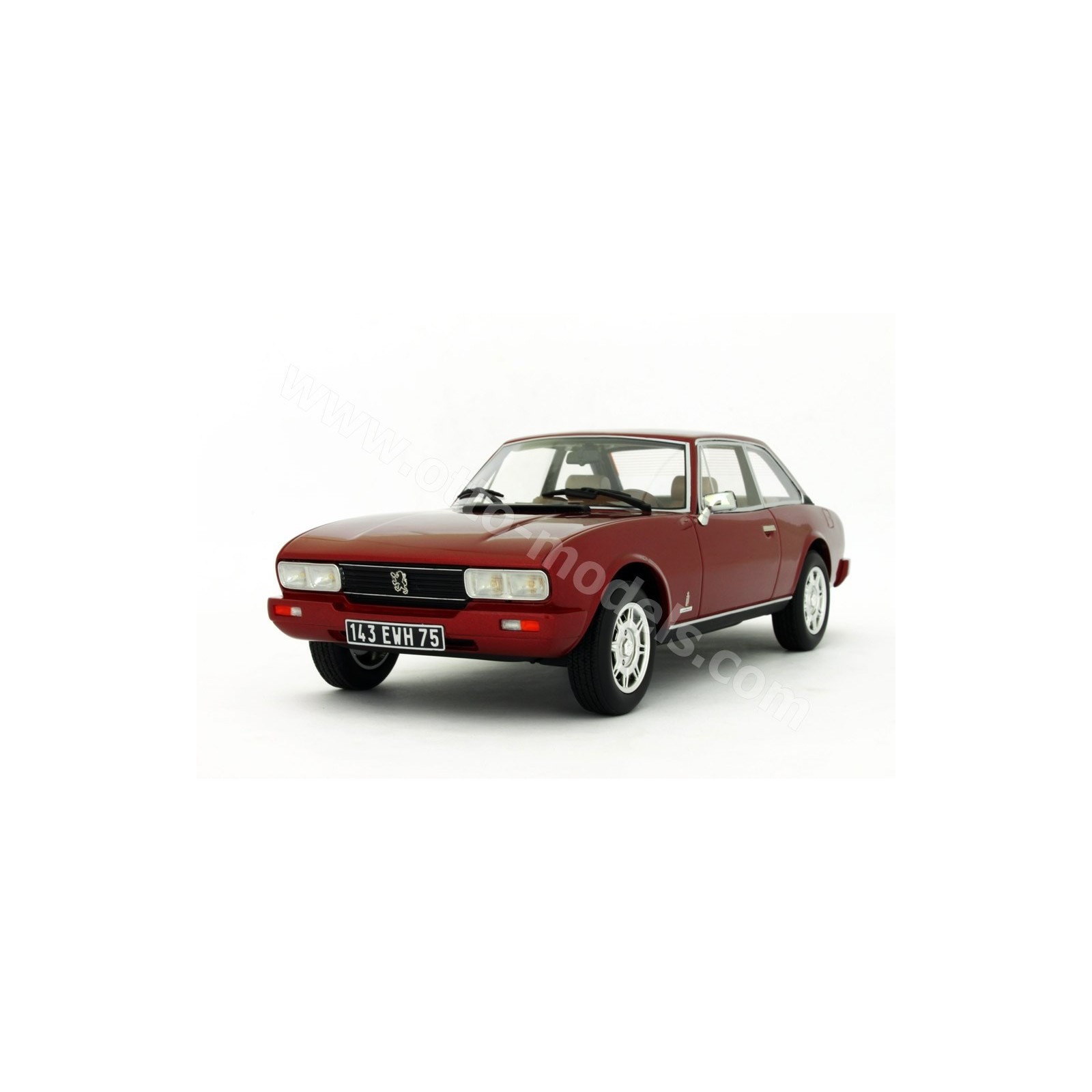 Peugeot 504 Ph.3 V6 Coupe Rouge Amarillys 1981