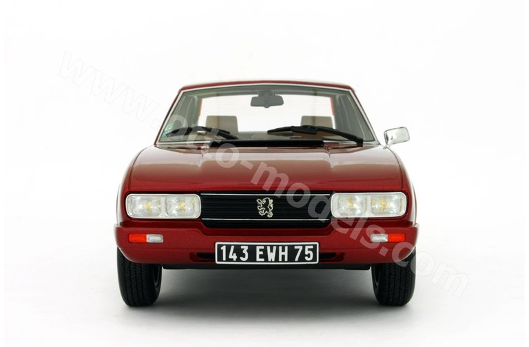 Peugeot 504 Ph.3 V6 Coupe Rouge Amarillys 1981