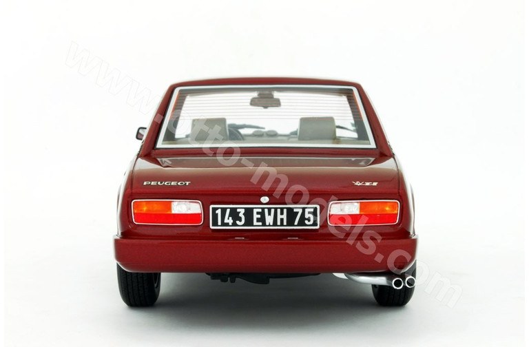 Peugeot 504 Ph.3 V6 Coupe Rouge Amarillys 1981