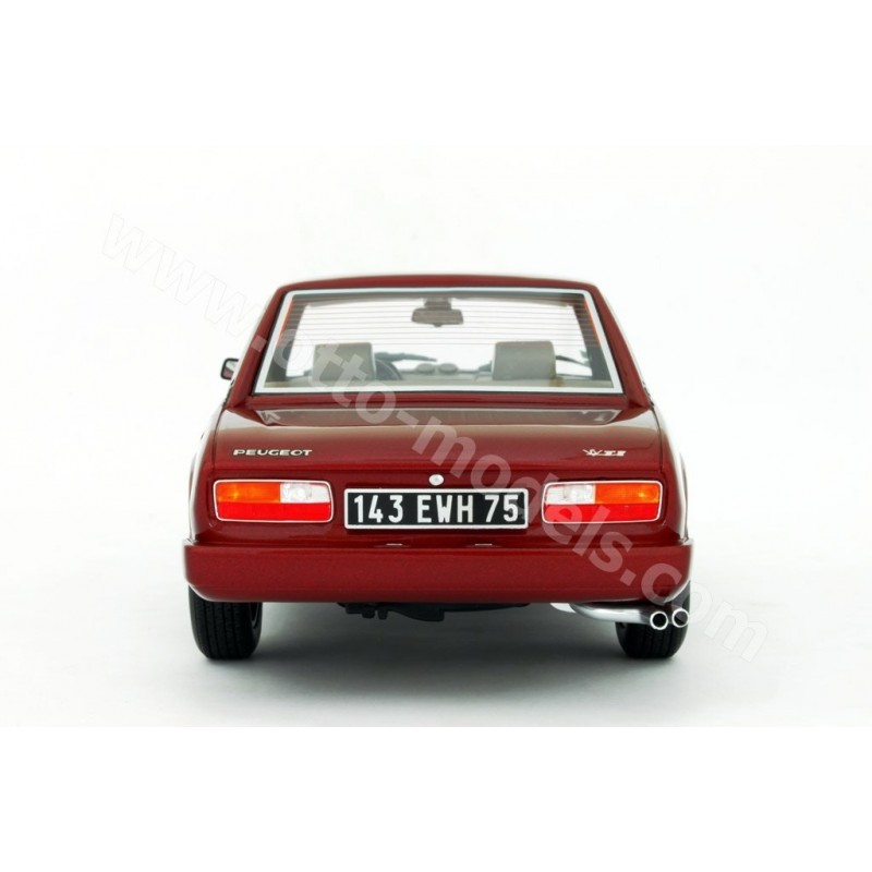 Peugeot 504 Ph.3 V6 Coupe Rouge Amarillys 1981