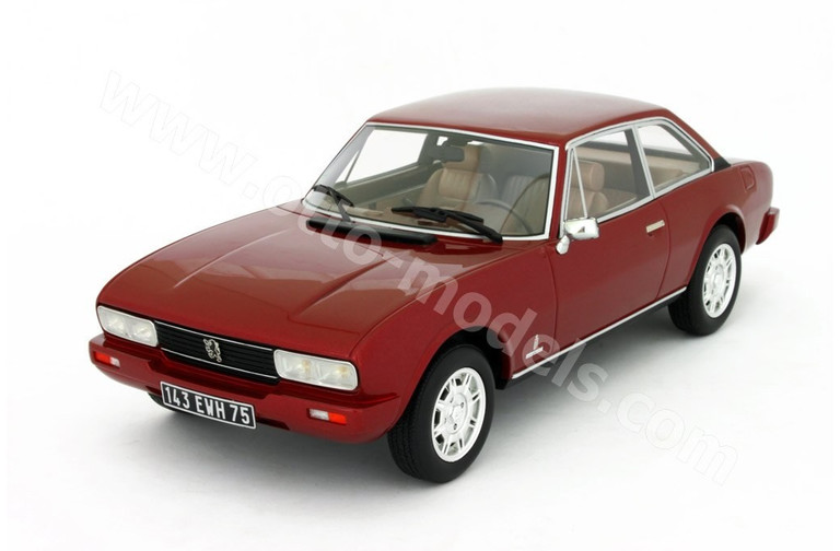Peugeot 504 Ph.3 V6 Coupe Rouge Amarillys 1981