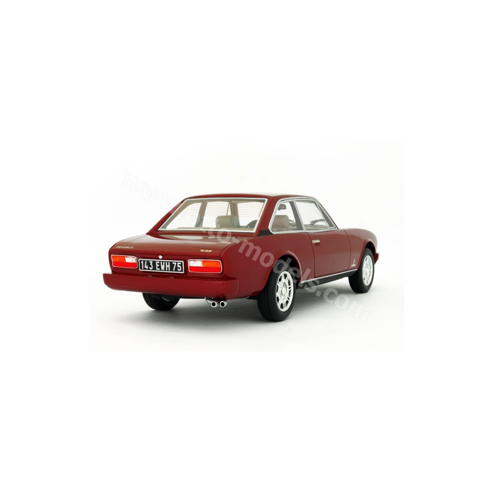 Peugeot 504 Ph.3 V6 Coupe Rouge Amarillys 1981