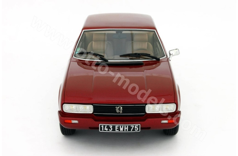 Peugeot 504 Ph.3 V6 Coupe Rouge Amarillys 1981