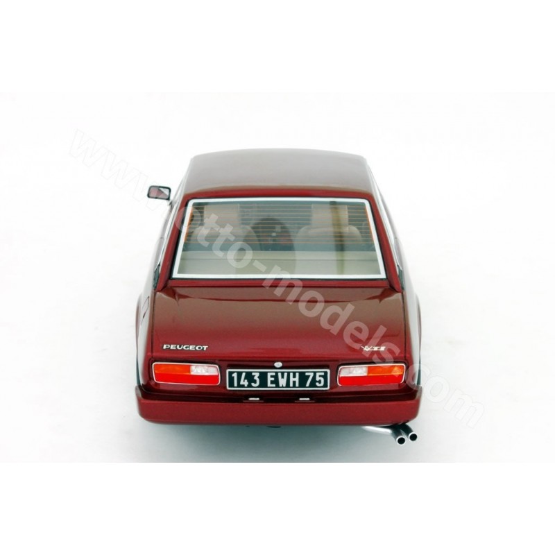 Peugeot 504 Ph.3 V6 Coupe Rouge Amarillys 1981