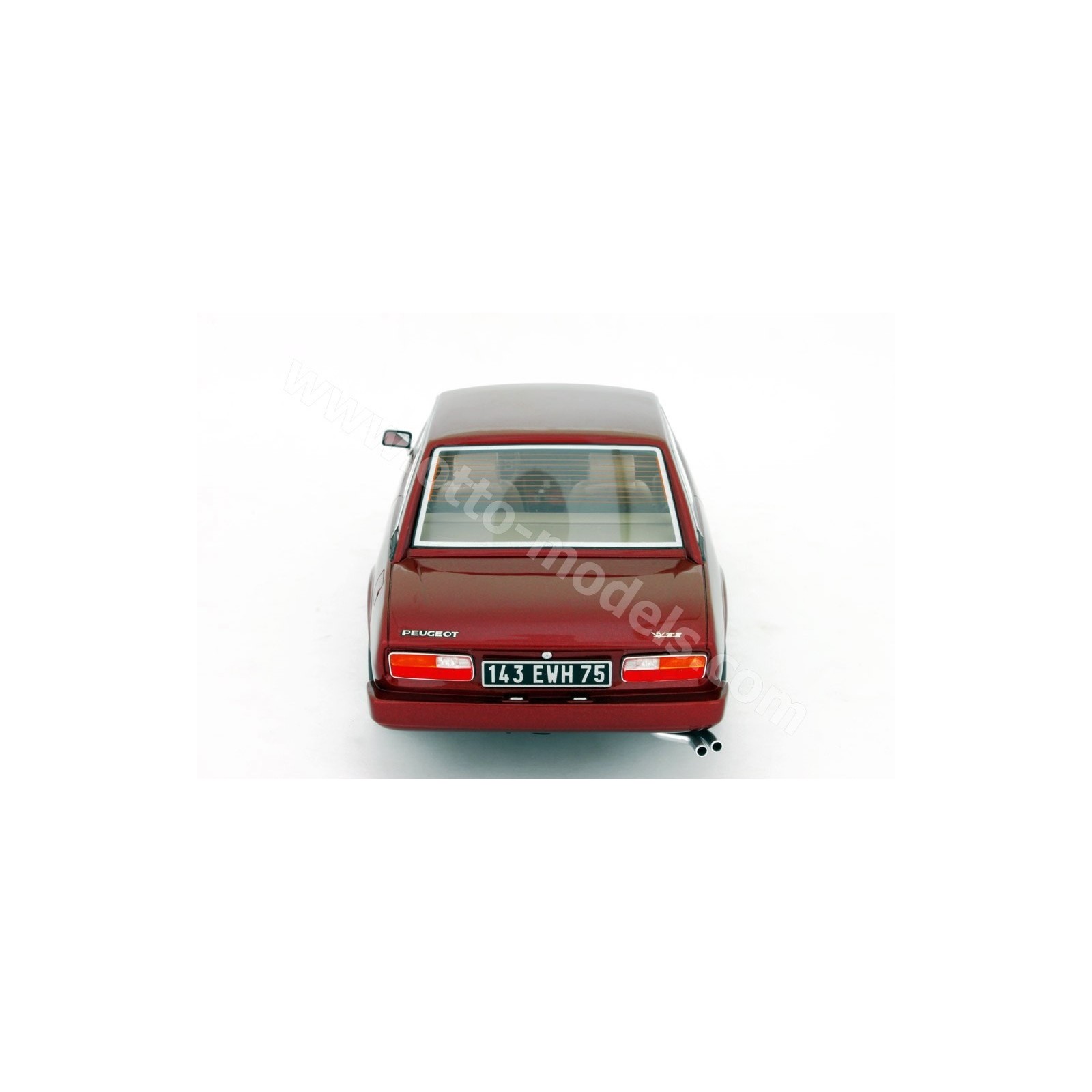 Peugeot 504 Ph.3 V6 Coupe Rouge Amarillys 1981