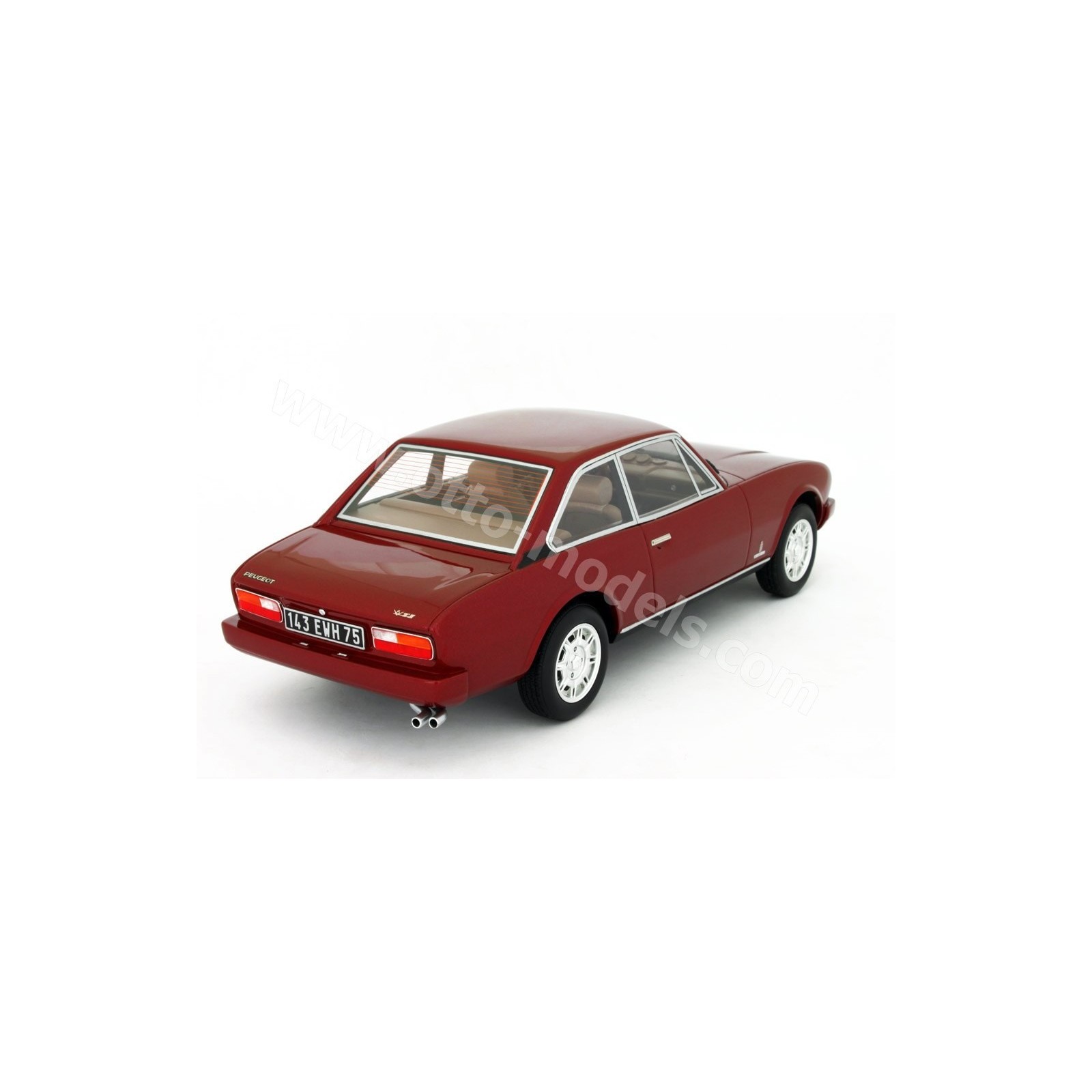 Peugeot 504 Ph.3 V6 Coupe Rouge Amarillys 1981