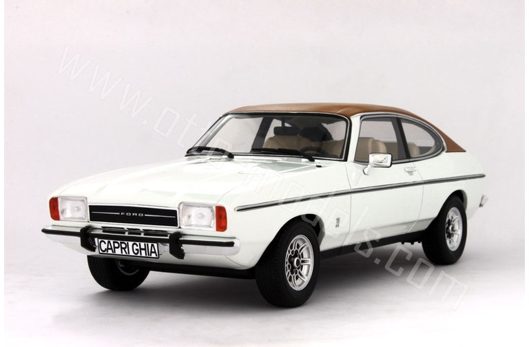 Ford Capri Mk.2 3.0L V6 Ghia Diamond White 1974