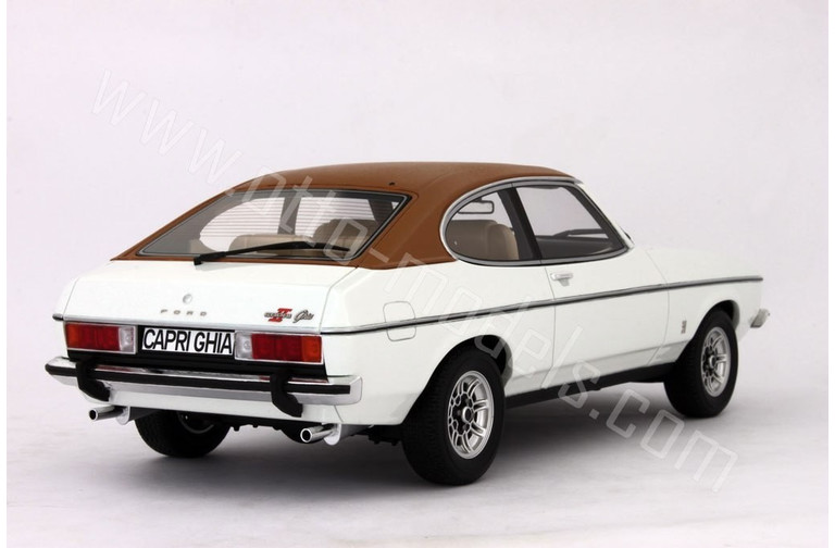 Ford Capri Mk.2 3.0L V6 Ghia Diamond White 1974